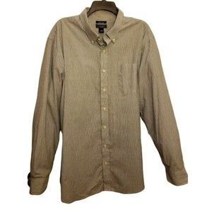 Saddlebred Mens Button Up Shirt Long Sleeve Size Tall Man 2X LT